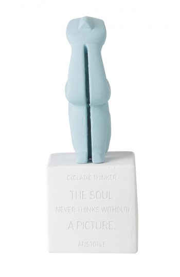 cycladic thinker greek statue