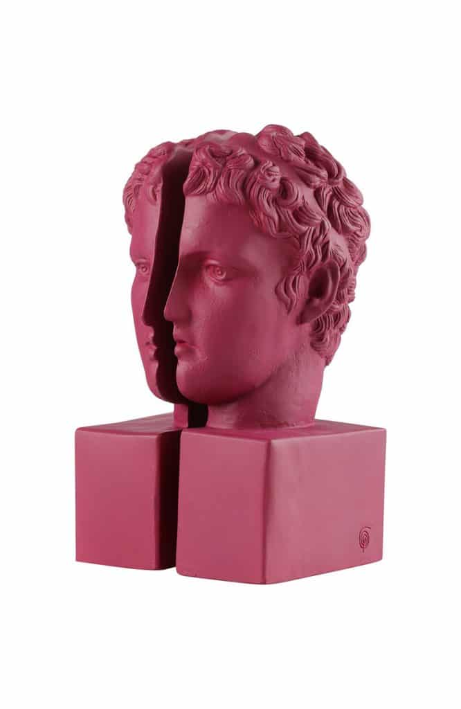 bookend marathon boy statue