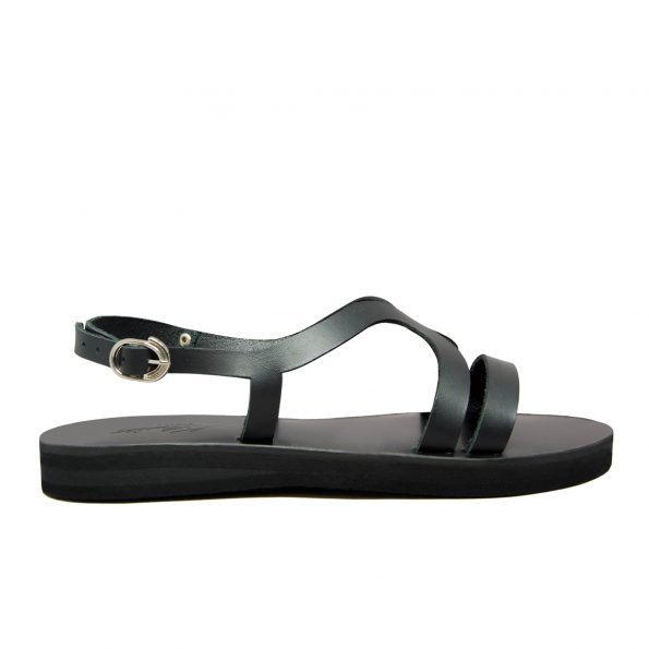 KALLINIKI Kalypso Black | Shop Sandals | The Greek Designers