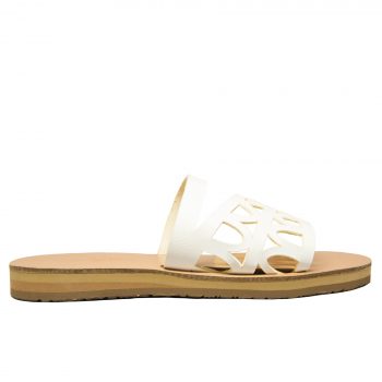 KALLINIKI Oceanis White Sandals