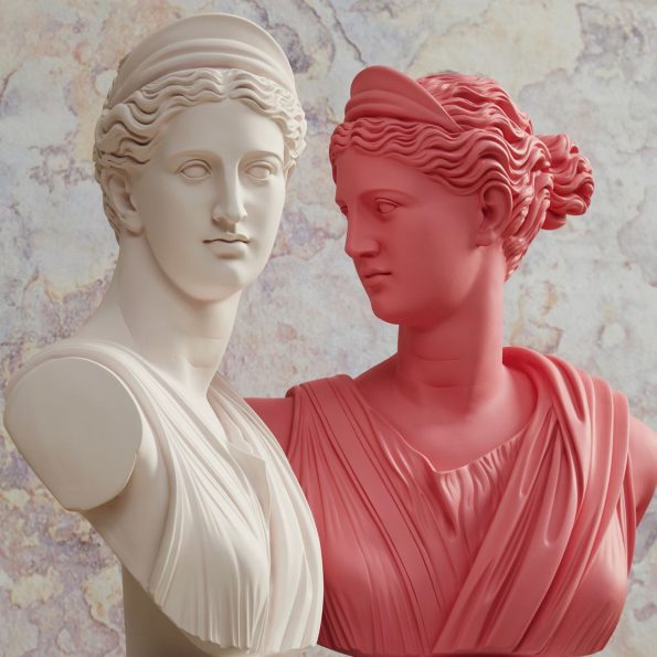 Artemis Bust Statues