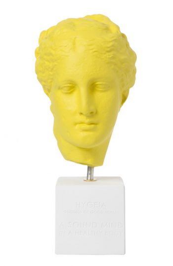 Head of Hygeia greek statue