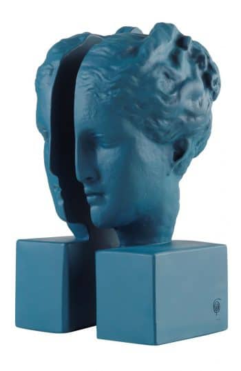 hygeia bookends as greek statues
